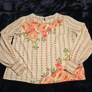 Floral Print Women's Top